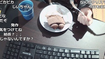 【ニコ生】しょこ『ケーキを食うだけの配信』【2018/12/25】