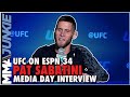 Pat Sabatini hoping for bigger names if he can win fourth straight | UFC on ESPN 34