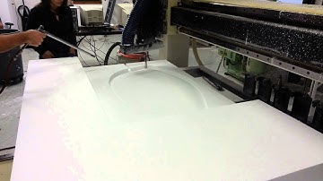 3-axis Motion Master CNC making another foam mold