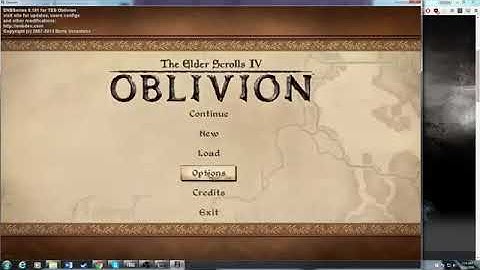 Oblivion Darn UI and OBSE Mod Organizer Installation guide
