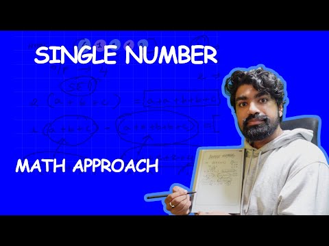 Single Number | LeetCode 136 | Javascript | Math Approach