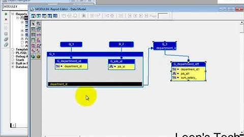 Oracle Reports 10g Tutorial in Bangla: Matrix Reports Manually