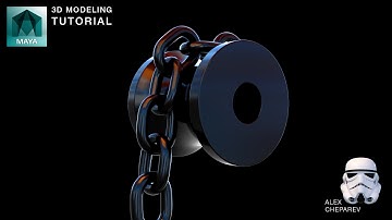 Dynamic Chain with nCloth in Maya