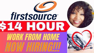 Earn $560 A WEEK |FIRSTSOURCE WFH Jobs | ❤️ #workfromhome