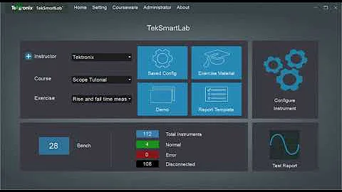 Setup TekSmartLab Part4 - Feature  Demo