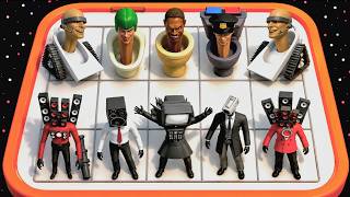 Merge Monster: Sound Men Battle Toilet Master War Strategy Defence Fight Gameplay screenshot 4