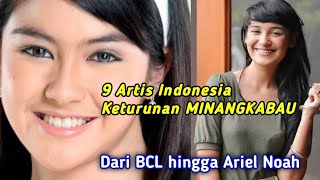 Artis Indonesia Keturunan Minangkabau