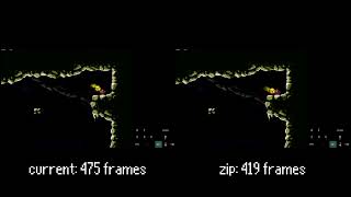 AM2R 100% -  New crumble block zip strat during cleanup saves almost a second