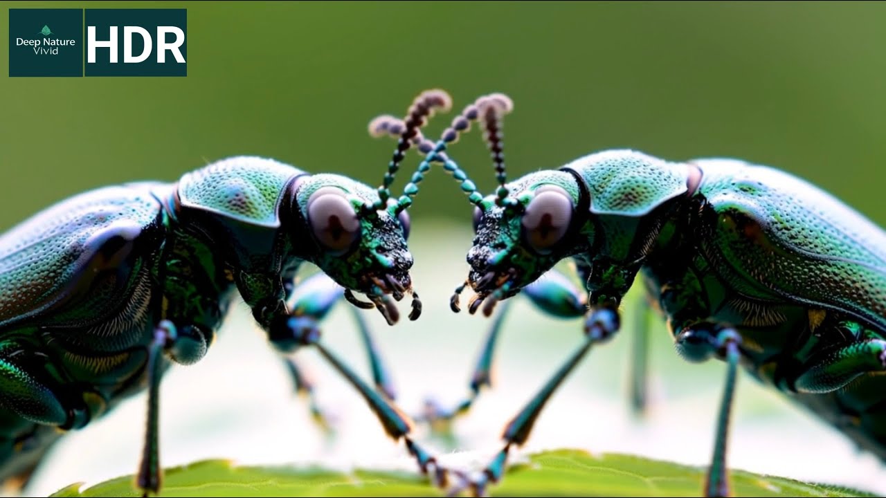 Cinematic Insect Colorful Insects in Dream World – 8K HDR Macro Nature | Close-Up ...