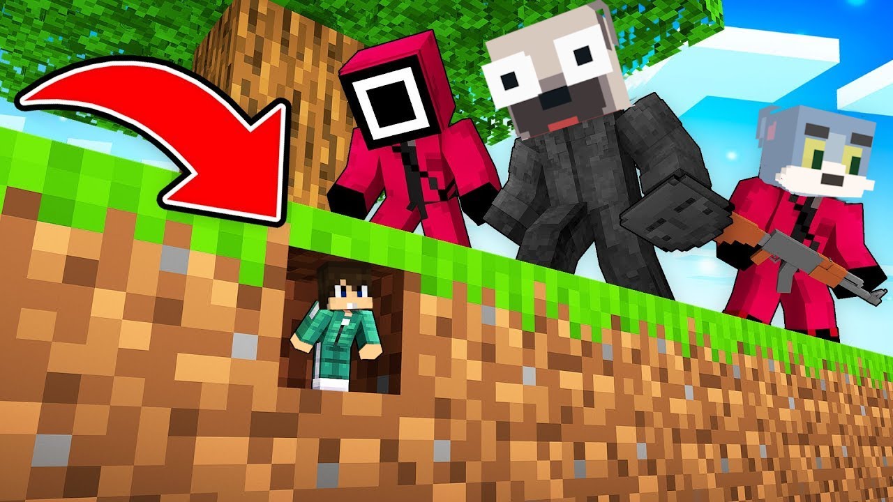 KICSI KÉNT TROLLKODTAM A SQUID GAME BEN A MINECRAFTBAN!