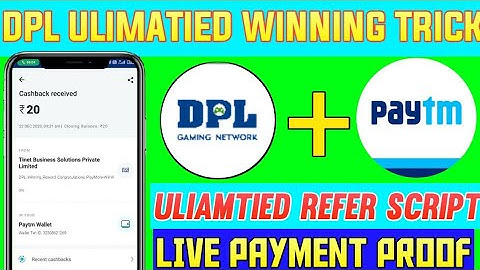 new earning app today || dpl app unlimited refer bypass script unlimited winning tricks