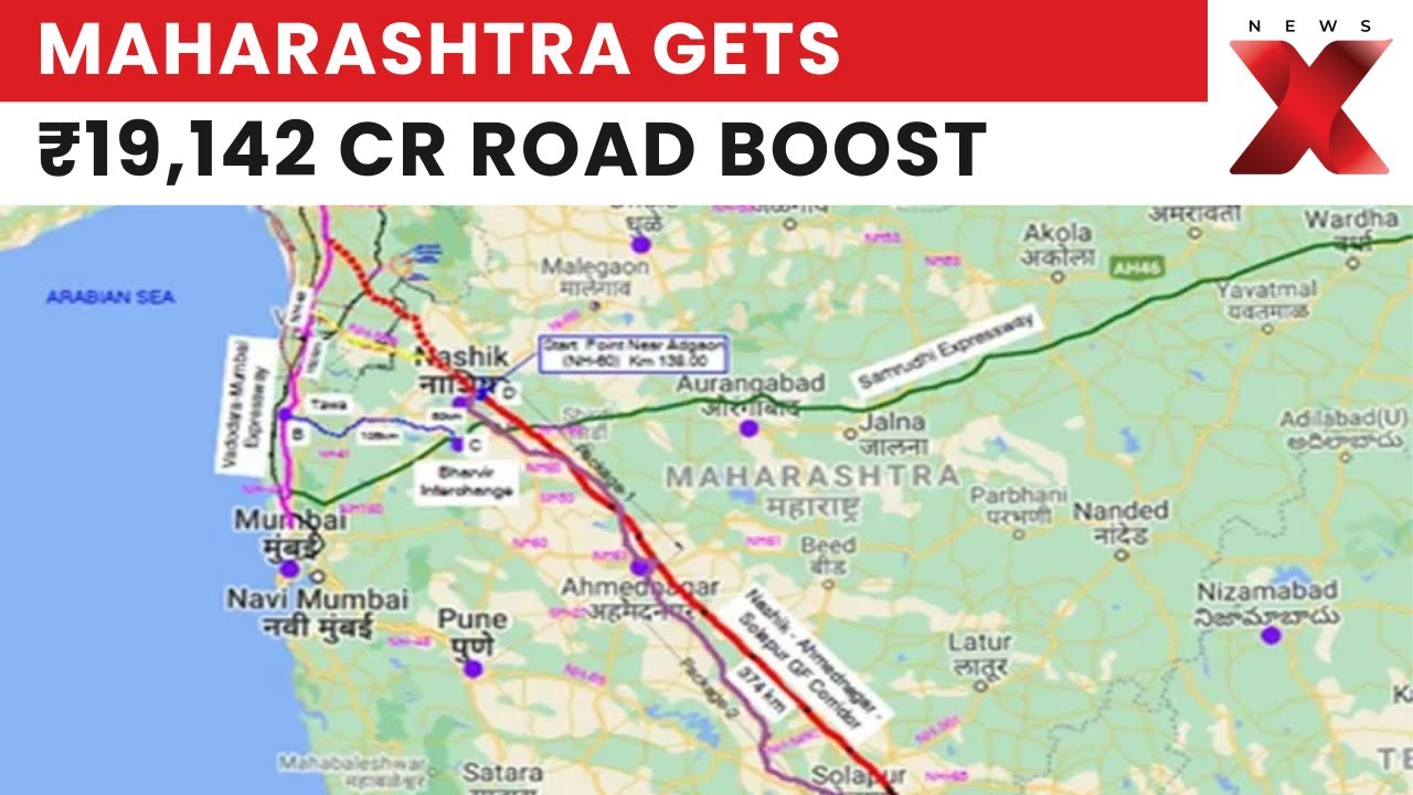 Cabinet Clears ₹19,142 Cr Nashik–Solapur–Akkalkot 6-Lane Corridor