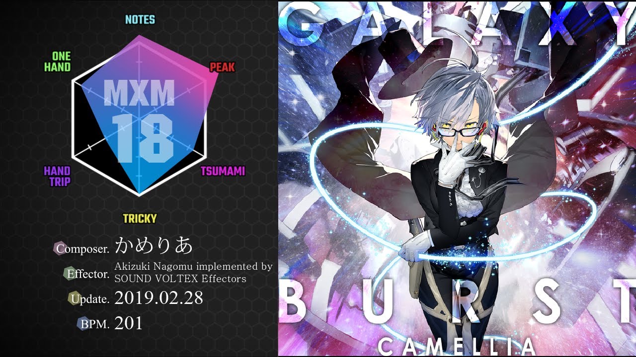 【SDVX VM】 GALAXY BURST [MXM] PUC (Hand Shot)