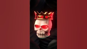 King #shorts #animation #blender #3dmodeling #3danimation #loopanimation #motiondesign #skull