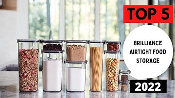 TOP 5: Best Selling Brilliance Airtight  Steel POP Container Food Storage 2022