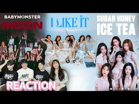 BABYMONSTER - MOON + I LIKE IT + SUGAR HONEY ICE TEA M/V + PERFORMANCE 😈 NUNGNARONG