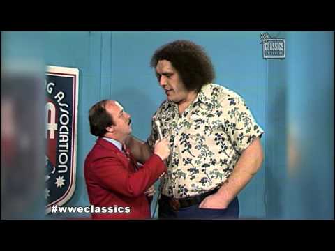 WWE Classics- Andre The Giant, AWA w/ Mean Gene