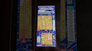 instant crossword $100 dollar win keep on finding them