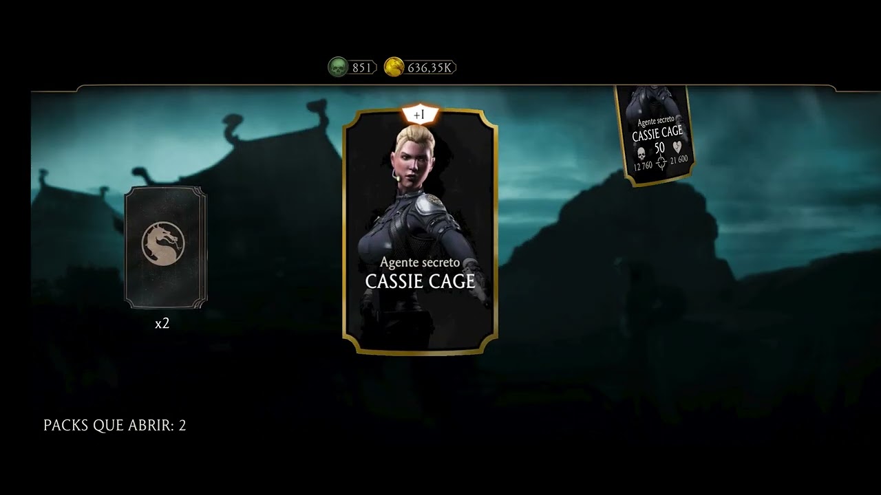 Abriendo 25 packs de Oro Mortal Kombat Mobile Opening 25 Gold Packs