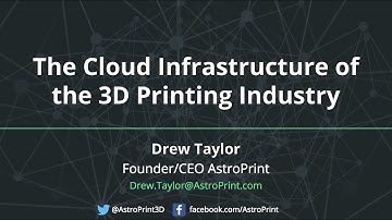 The Cloud Infrastructure of the 3D Printing Industry