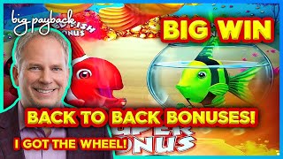 BACK TO BACK BONUSES! Gold Fish Deluxe Slots - HOT NEW GAME! screenshot 5