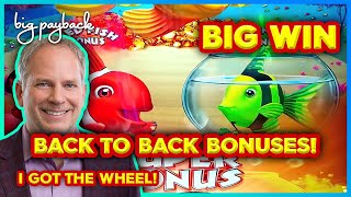 BACK TO BACK BONUSES! Gold Fish Deluxe Slots - HOT NEW GAME! screenshot 2