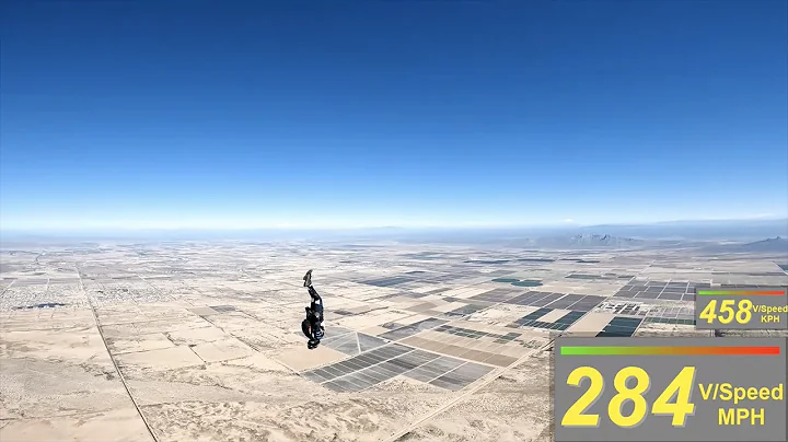 Speed Skydiver Maxine Tate reaches 284 mph at USPA...