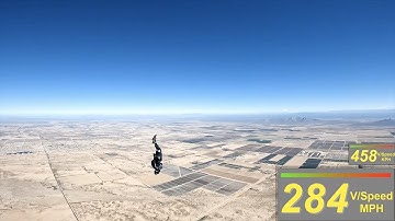 Speed Skydiver Maxine Tate reaches 284 mph at USPA Nationals