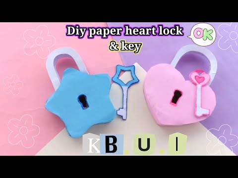 Video: How To Make A Paper Lock