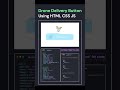 🤯OMG!🔥This DRONE Button Animation Looks INSANE🤯🚁 HTML CSS JS #coding #drone #viral #shorts #trending