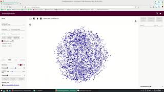 Visualizing IMDB movie reviews in higher dimensional space