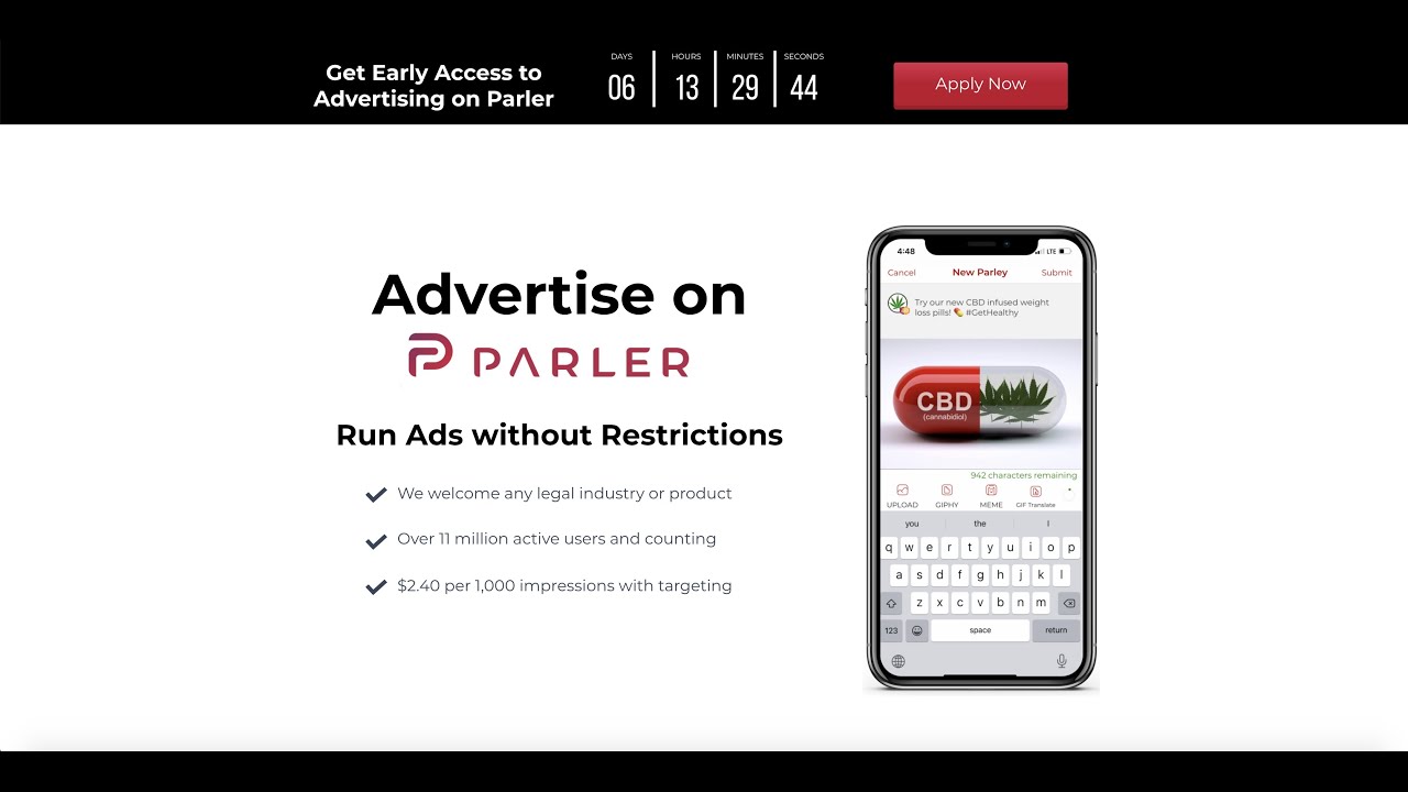 Parler Influencer Network | Parley Ads