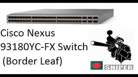 Cisco Nexus 93180YC-FX Switch unboxing and rack mounting