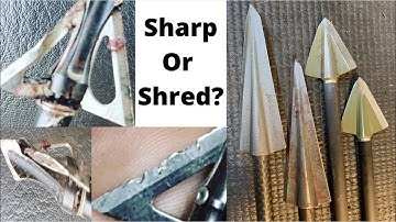 Sharp Broadheads and Durability