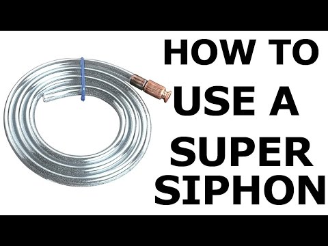 वीडियो: मैं गैस को साइफन करने के लिए क्या उपयोग कर सकता हूं?