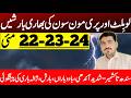 Heavy Rain's Prediction | Today Weather Update | Daily Weather Report | Weather Forecast Pakistan