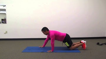Alternating Staggered Push ups