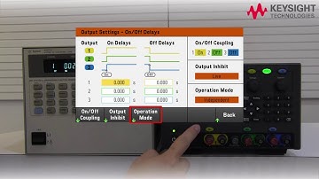 Bench Power Supply Auto Series/Parallel connections, Keysight E36300 Series