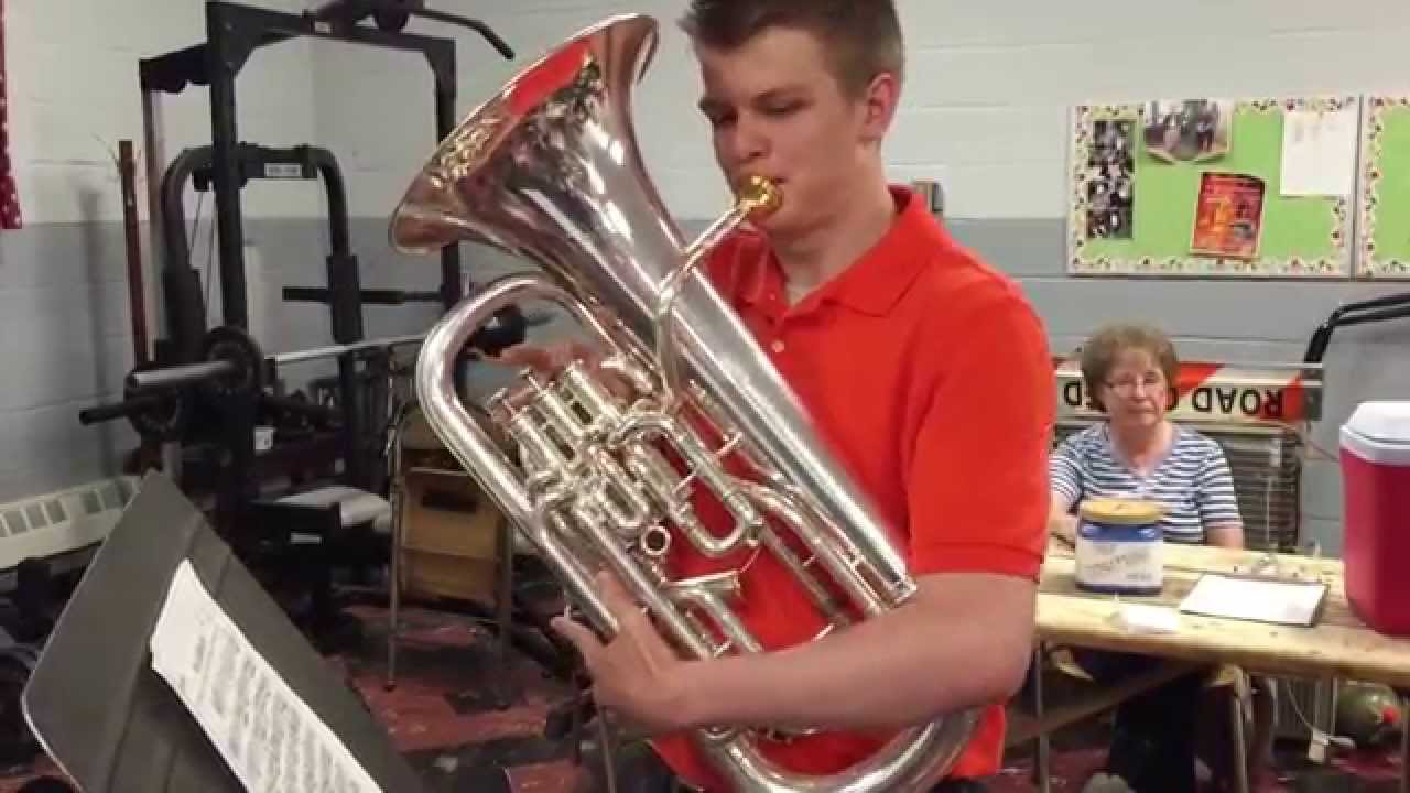 Devon Vogel Playing with Bergholz German Band 2142 YouTube