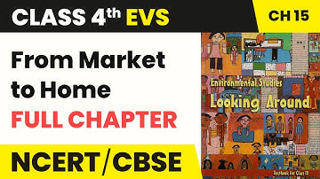 From Market to Home - Full Chapter Explanation Exercise & Worksheet | Class 4 EVS Chapter 15