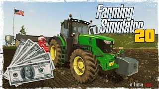 КАК ЗАРАБОТАТЬ НА СТАРТЕ? | Farming Simulator 20 #2