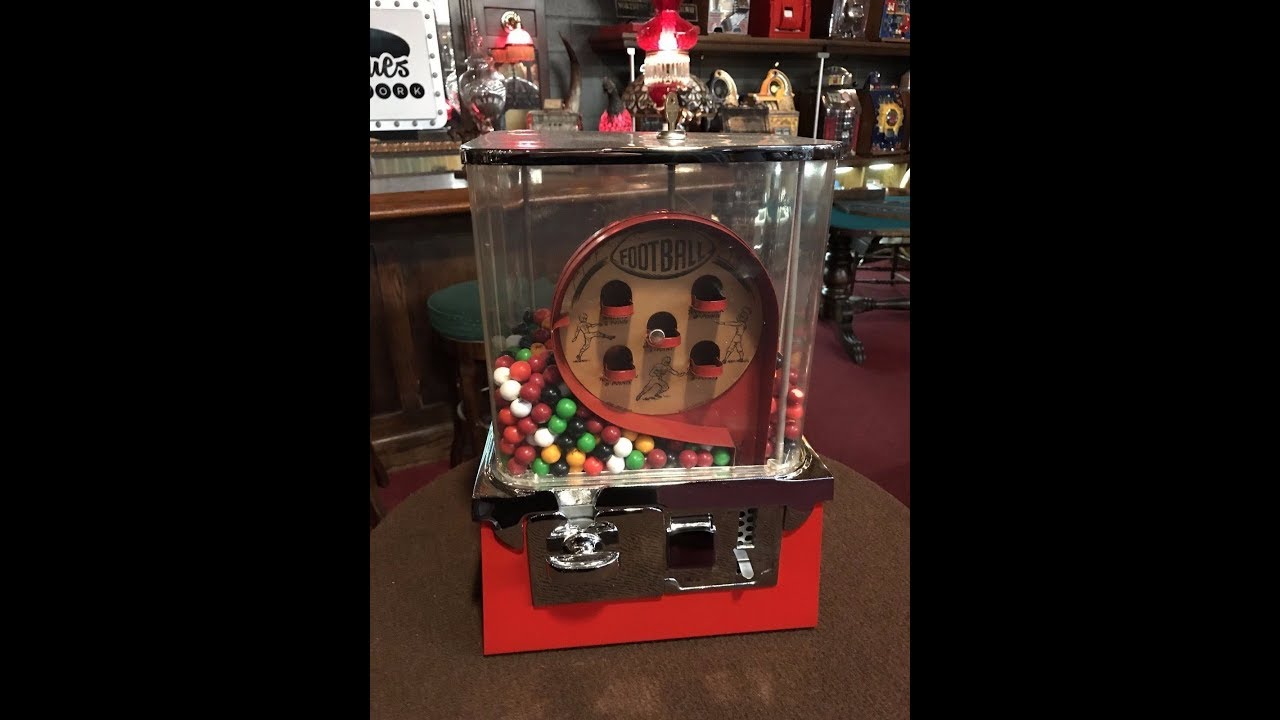 Antique Coin Operated Wondermatic Allwin Trade Stimulator Pinball Arcade  Machine