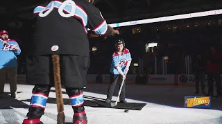 Bloomington Bison Shoot the Puck Contest for Charity