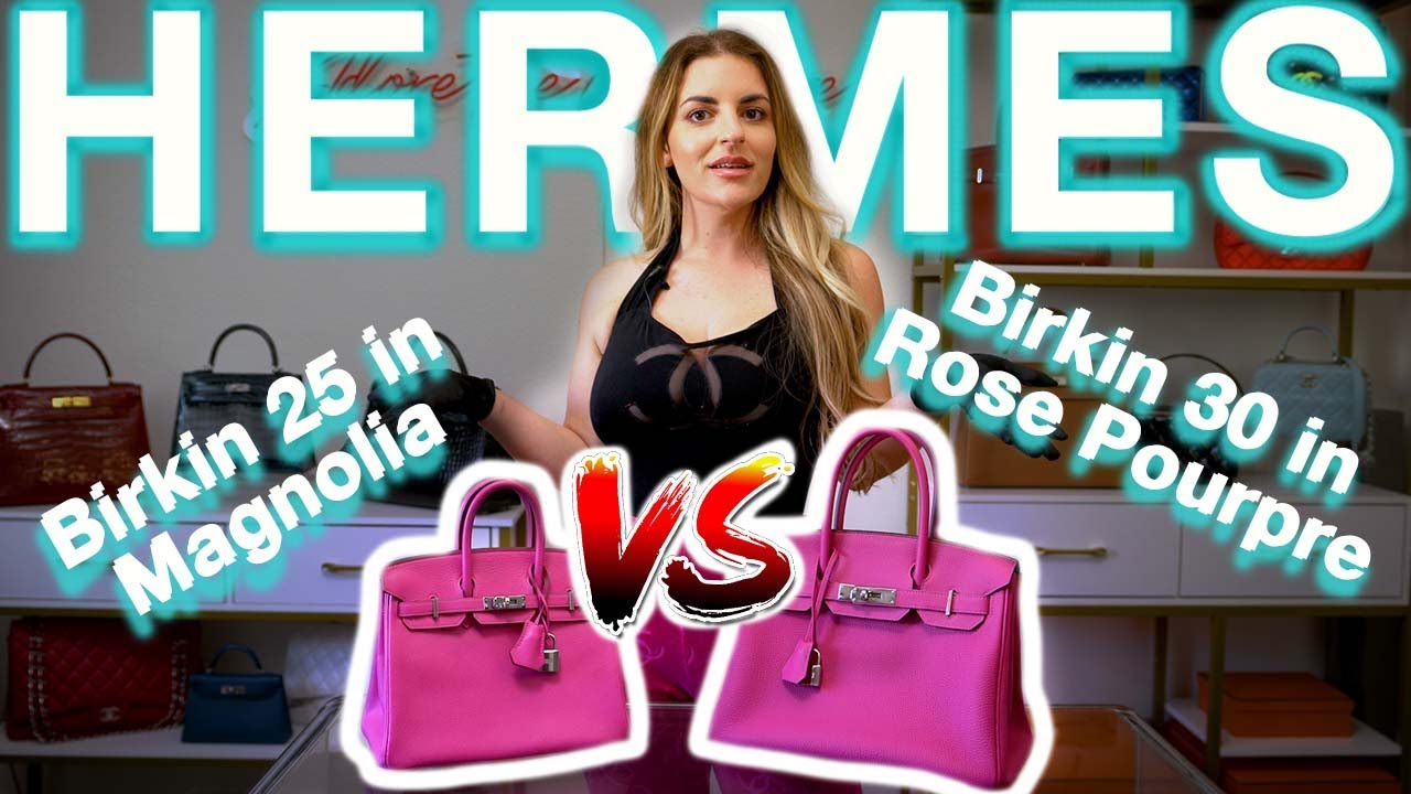 Hermès Pinks: Rose Pourpre vs Magnolia