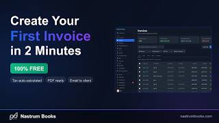 How to Create an Invoice   Nastrum Books Free Accounting Software 2026 screenshot 2