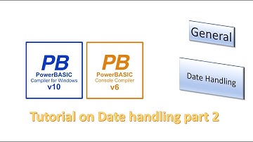 PowerBasic Windows & Console Compilers - Date Handling part 2