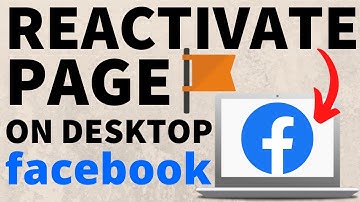 How to Reactivate Deleted Facebook Page on Desktop PC