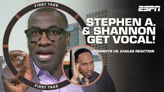 Stephen A. wants the Cowboys to 'KEEP THEIR ENERGY' as they cruise past the Eagles 🔋 | First Take