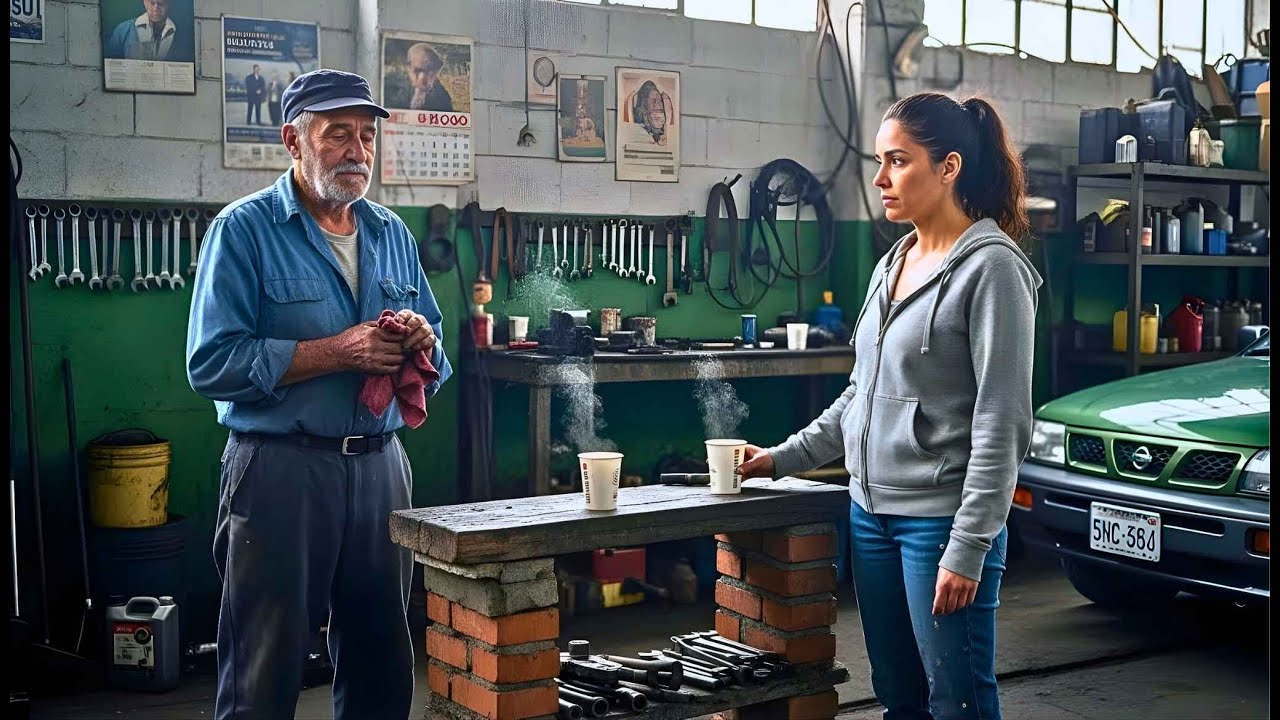 Estoy jubilado, pero necesito trabajar para complementar mis ingresos, dijo el mecánico en el taller