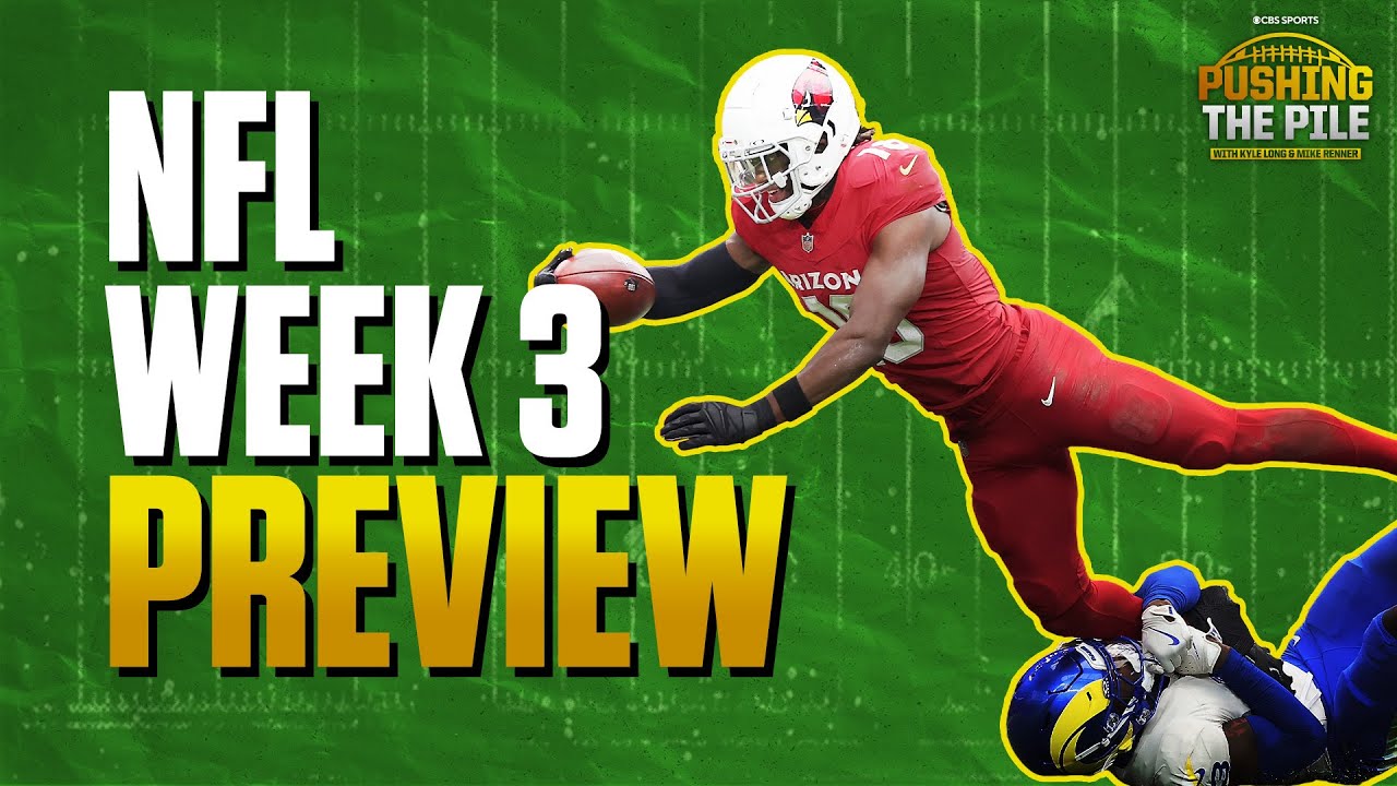 Week 3 NFL Preview EaglesSaints, CowboysRavens, Jared Goff vs. Kyler